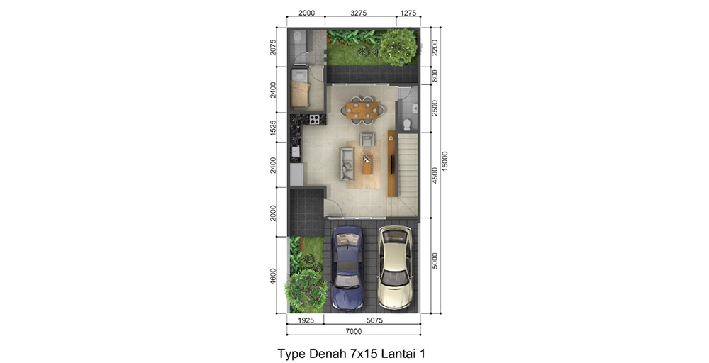 Tipe Cinnamon @ Cluster Dammara